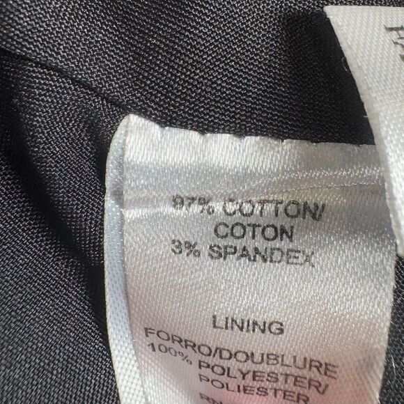 Amanda & Chelsea black and white circle print cotton skirt size 2 - Picture 6 of 6